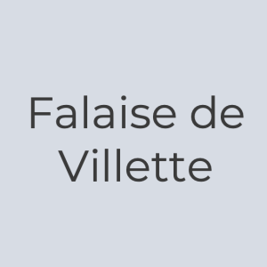 Falaise de Villette