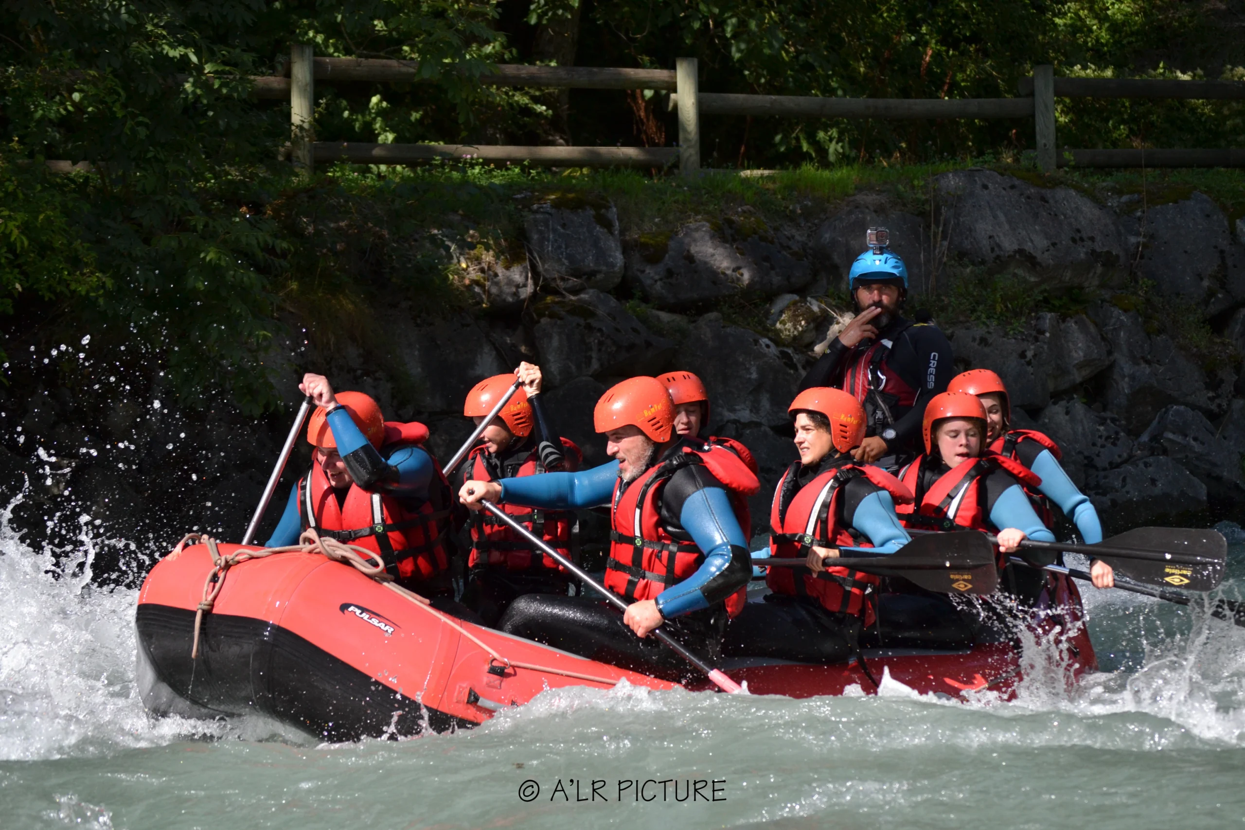 Rafting sur l Isere en Tarentaise avec Nadi Rafting